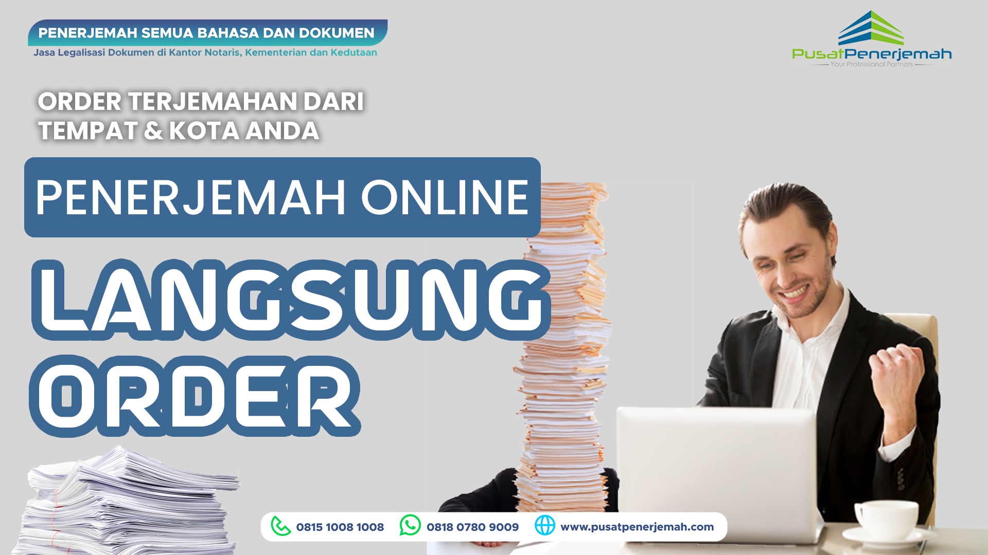 Kantor Biro Jasa Penerjemah Penterjemah Translator Tersumpah Terdaftar Diakui BersertifikatNota Kontan
